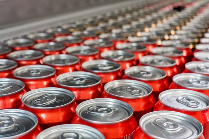 aluminium soda cans