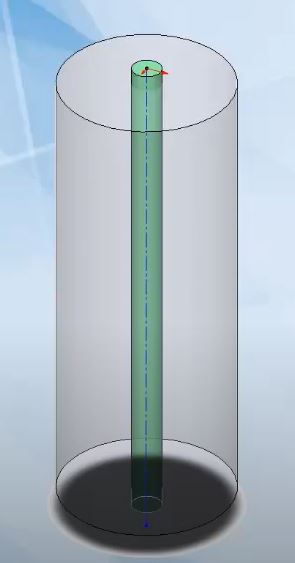 axial straightness tolerance zone