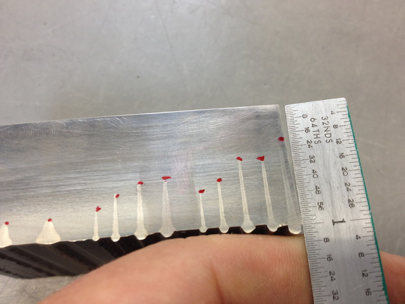 EBW different weld profiles