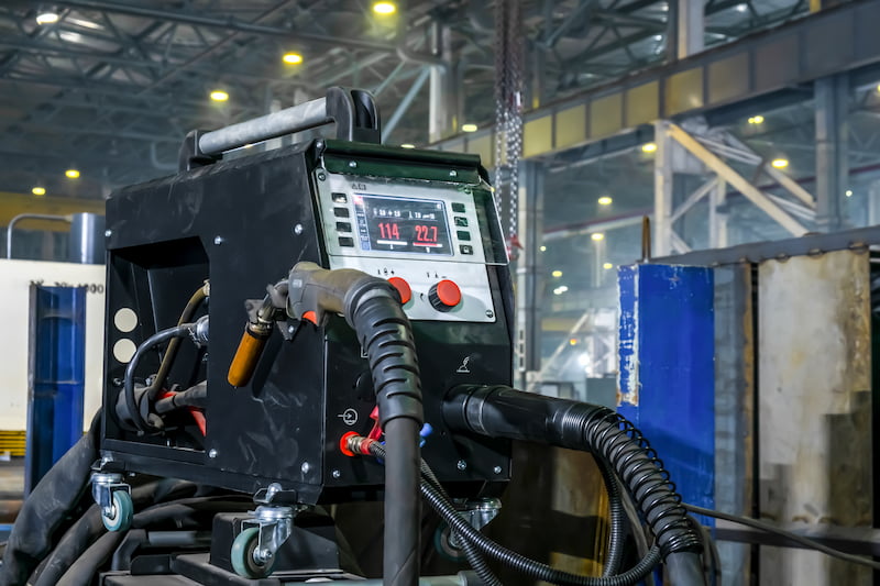 semi-automatic mig mag welding machine